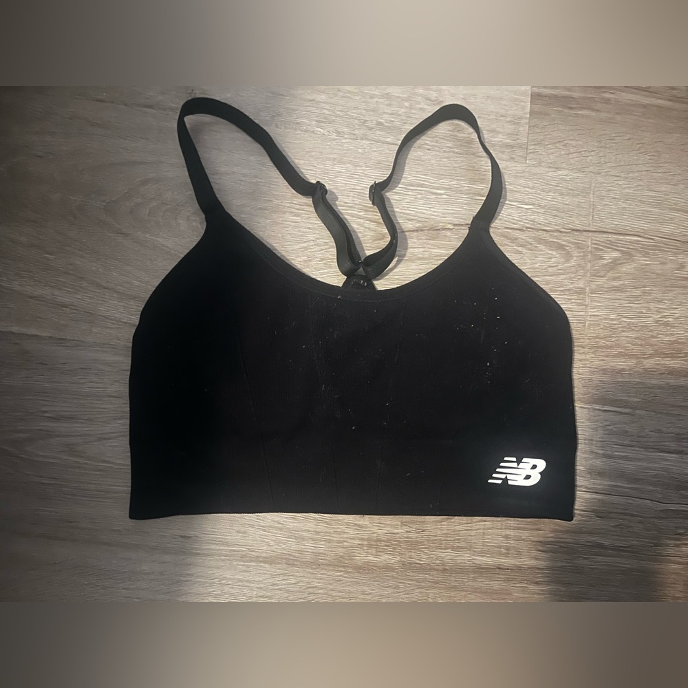 New Balance Classic Black Sports Bra